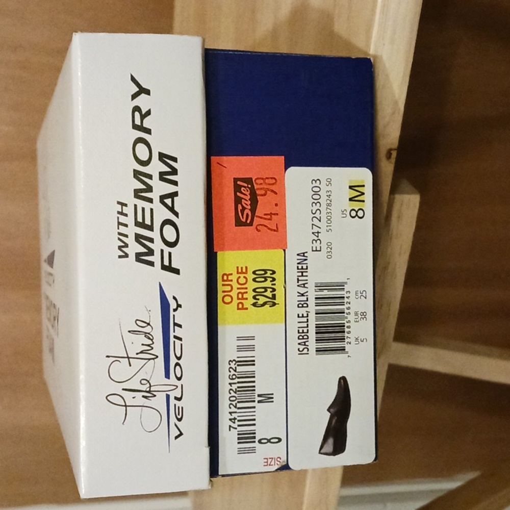 LifeStride Flat Memory Foam 8 M Black - Picture 5 of 5